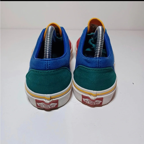 Vans Off the Wall Era Primary color block sneakers kids 4 womens 5.5 (213 Box 25 - Picture 5 of 9
